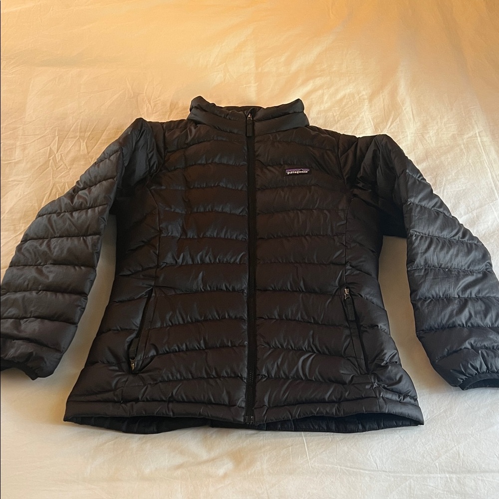 Patagonia Black Girls Puffer Jacket